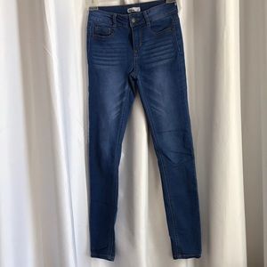 Faded jeans for girls size 10